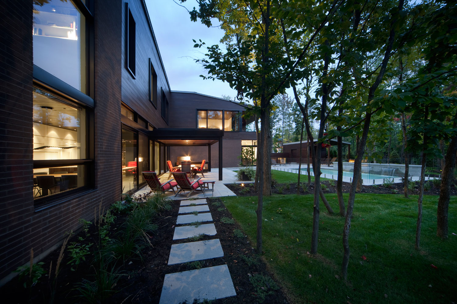 La maison véranda à boucherville une maison qui s'ouvre vers l ...