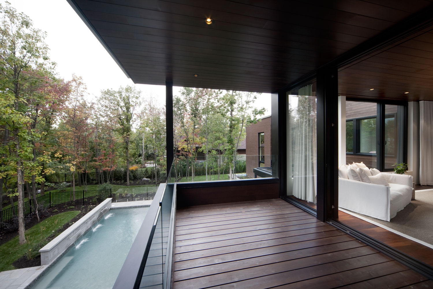 La maison véranda à boucherville une maison qui s'ouvre vers l ...
