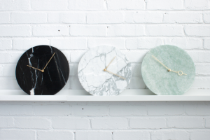 horloge-décoration-marbre-couleur-design