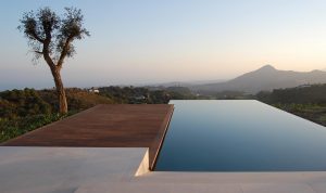 infinity pool - design - pool - adalucia - architecture